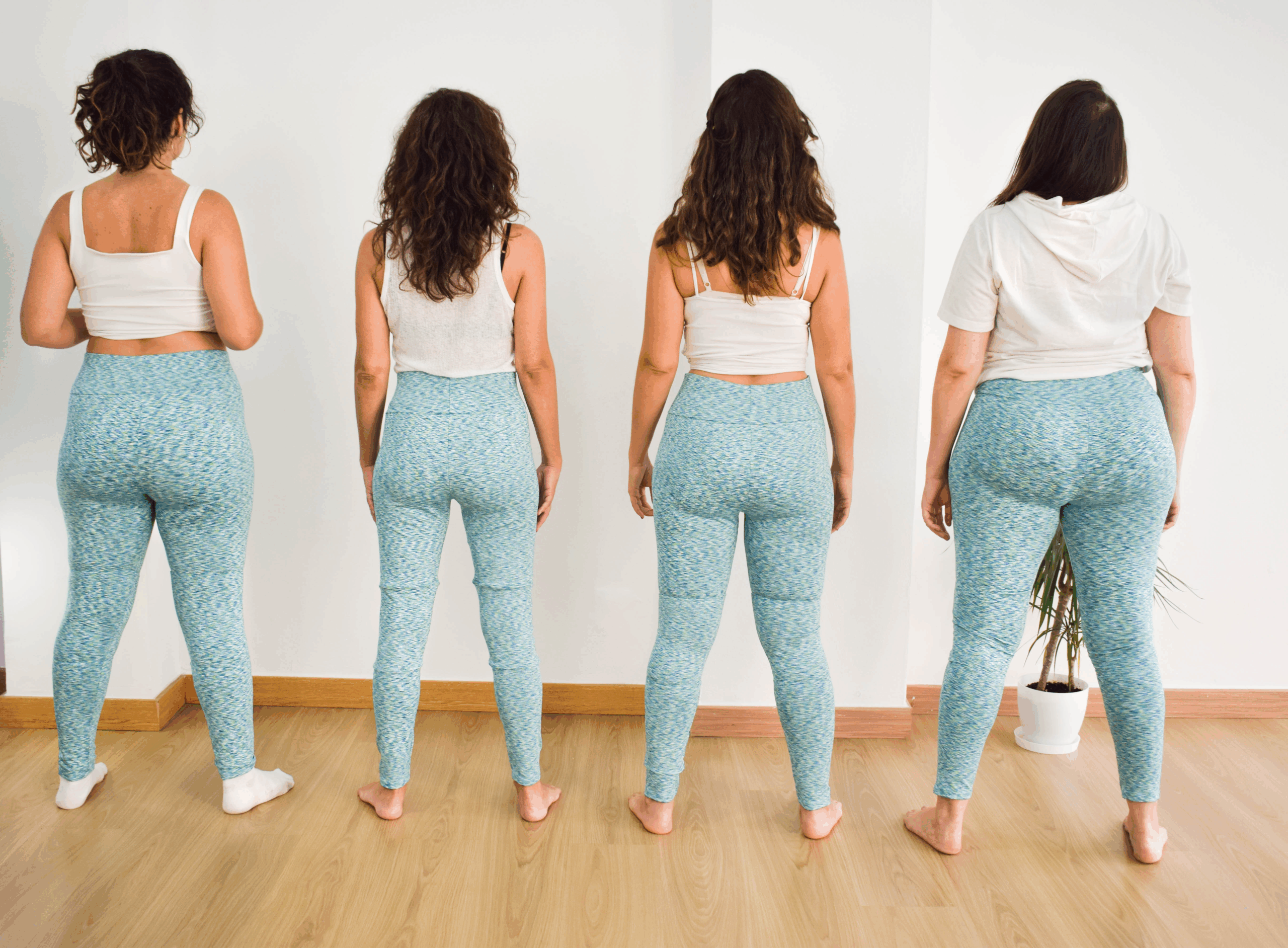 QUQU - Mallas azul-turquesa con rodilleras incluidas - RD1 15mallas con rodilleras scaled